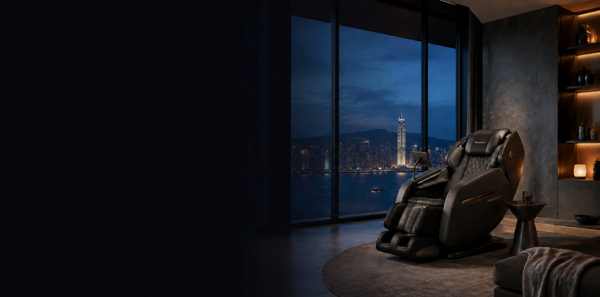Relaxbro global brand presence in a modern home